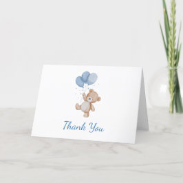 Carte De Remerciements Nous pouvons attendre le Baby shower