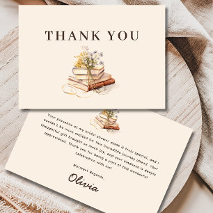 Carte De Remerciements Nouveau Chapitre Commence Baby Shower n'est pas ap
