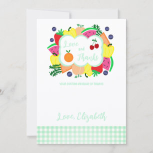 Carte De Remerciements Nouvellement sur le marché : Baby Shower