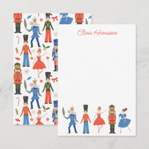 Carte De Remerciements Nutcracker mignon Noël personnalisé