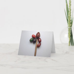 Carte De Remerciements OEufs de Pâques