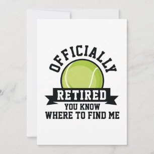 Carte De Remerciements Officiellement Retraité Vous Savez Où Me Trouver