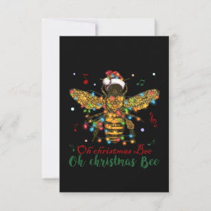 Carte De Remerciements Oh Christmas Bee  Oh Christmas Bee