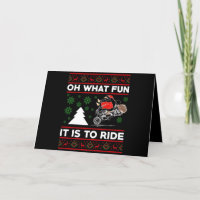 Oh Quelle Joie De Rouler Santa Motocross Dirt Bik