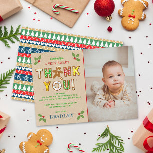 Carte De Remerciements Oh, Snap ! Gingerbread Cookie N'importe quel âge A