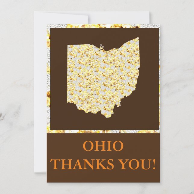 CARTE DE REMERCIEMENTS OHIO (Devant)