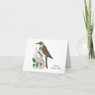 Carte De Remerciements Oiseau d'État de l'Alabama : Flickr du Nord