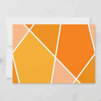 Carte De Remerciements Orange JanaiCreates ColorCollection Thank You Card