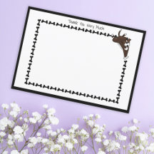 Os pour chien Staffy Lab moderne Noir Blanc Plat