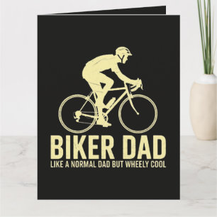 Carte De Remerciements Papa motard comme un papa normal