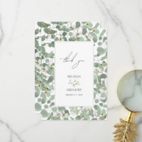 Papier Peint Fleurs De Mariage Eucalyptus Aquarell