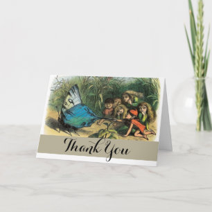 Carte De Remerciements Papillon Elf Art Cute Elves Papillons