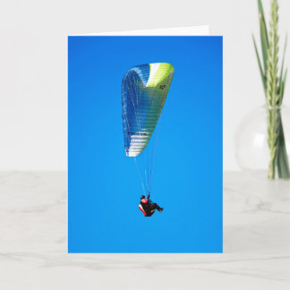 Carte De Remerciements Parapente