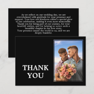 Carte De Remerciements 🌈 Parfaitement Vôtre : Amour Arc-en-Ciel