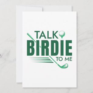 Carte De Remerciements Parle Birdie à moi