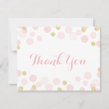 Parties scintillant rose et or Confetti