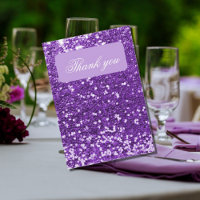 Parties scintillant violette Tiara Couronne Elégan