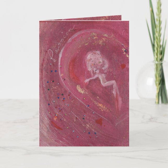 Carte De Remerciements Passion de la fée lunaire (Devant)