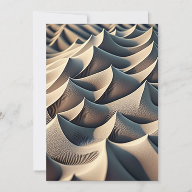 Carte De Remerciements Pastel Currents (Devant)