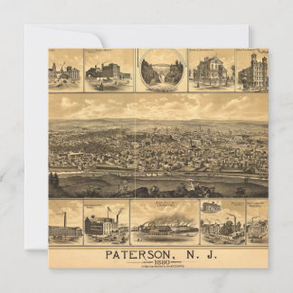 Carte De Remerciements Paterson New Jersey Railroad Sites naturels