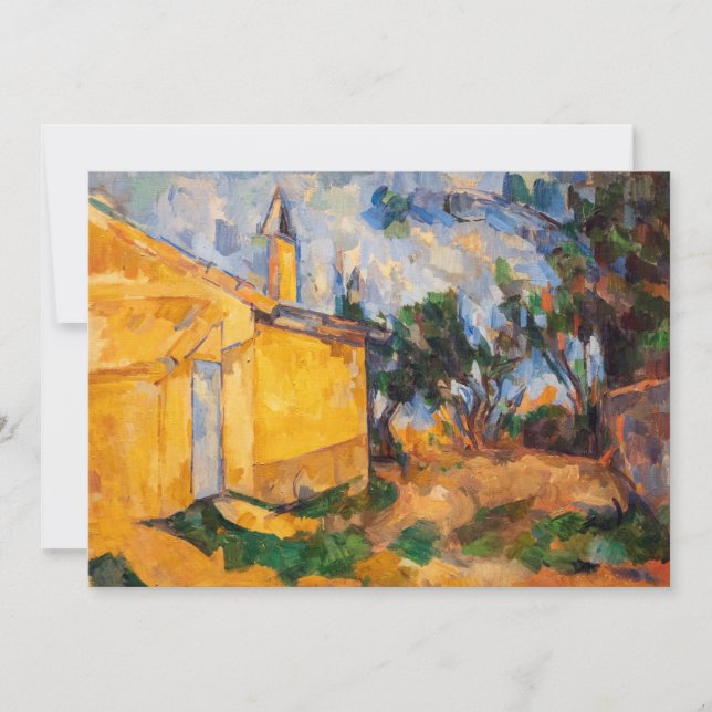 Carte De Remerciements Paul Cezanne - Le Cabanon de Jourdan (Devant)