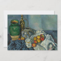 Paul Cezanne - Vie morte avec pommes