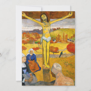 Carte De Remerciements Paul Gauguin - Le Christ Jaune