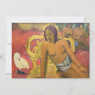 Carte De Remerciements Paul Gauguin - Vairumati