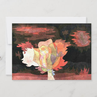 Carte De Remerciements Paul Klee, Avant la neige,
