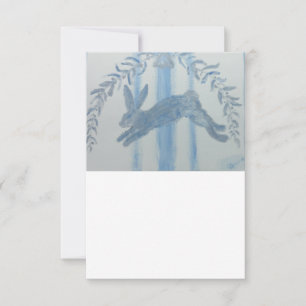 Carte De Remerciements Pays Lapin Lapin