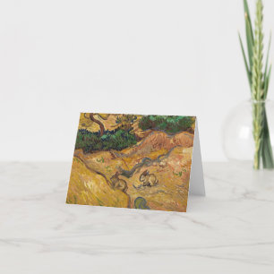 Carte De Remerciements Paysage avec lapins, 1889 par Vincent van Gogh