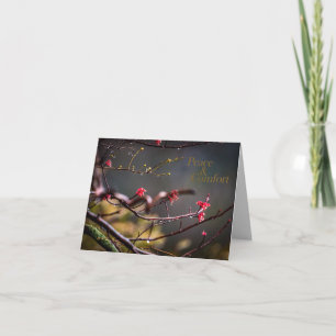 Carte De Remerciements Peace & Comfort Sympathy Card
