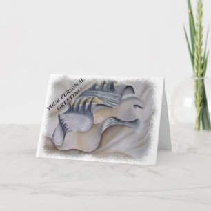 CARTE DE REMERCIEMENTS PEARL WITHIN AN OYSTER CUSTOMIZABLE GREETING CARD