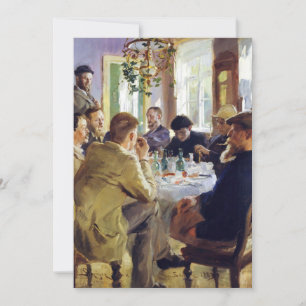 Carte De Remerciements Peder Severin Kroyer - Heure du déjeuner