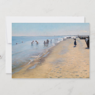 Carte De Remerciements Peder Severin Kroyer - Jour d'été à Skagen Beach