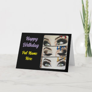 Carte De Remerciements Peinture sur une