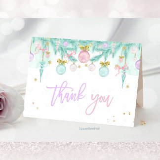 Carte De Remerciements Père Noël Baby Baby shower