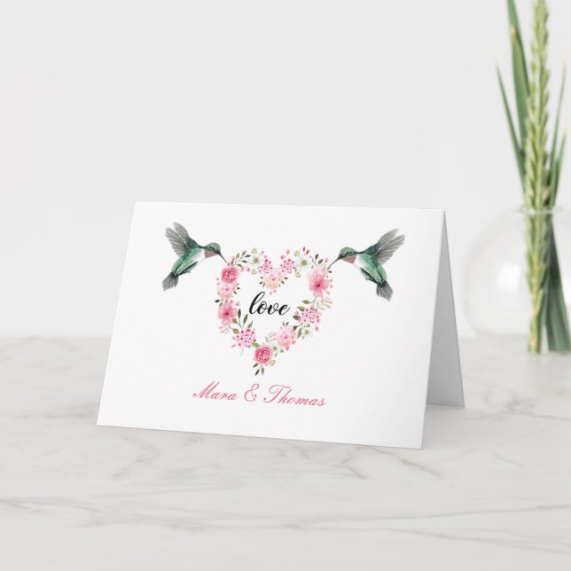 Carte De Remerciements Personalized card Tarjeta de agradecimiento  (Devant)