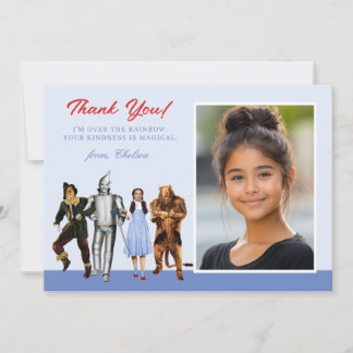 Carte De Remerciements Personnages Classiques du Magicien d'Oz