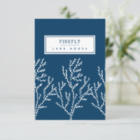 Personnalisé, élégant Motif d'algues Turquoise ble