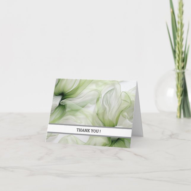 Carte de remerciements personnalisée (Devant)