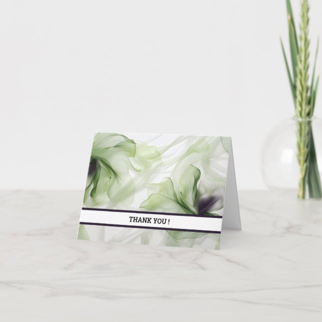 Carte de remerciements personnalisée (Devant)