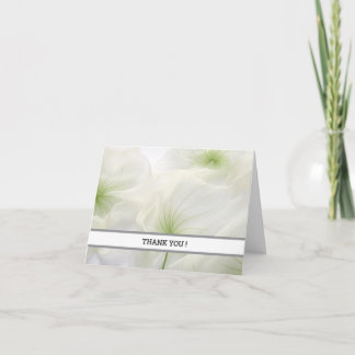 Carte de remerciements personnalisée