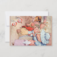 Peter Rabbit (porcelets) Papier de tissus