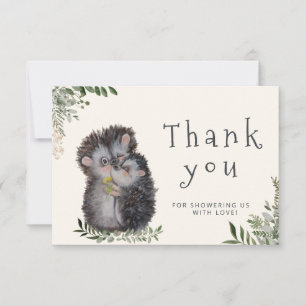 Carte de remerciements petit baby shower