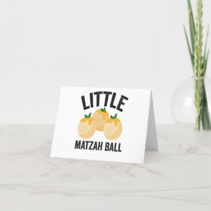 Carte De Remerciements Petit Balle Matzah Drôle Drôle Juif Hanoukka Don