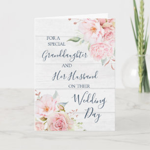 Carte De Remerciements Petit-Fleur Mariage Jour de Fête Petite-Fille