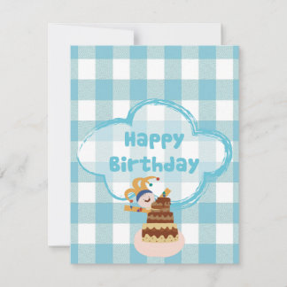 Carte De Remerciements Petit King - Canciones para Soñar