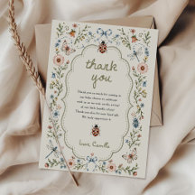 Petite Fête de Bébé Fleur Sauvage Petit Amour