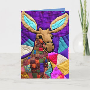 Carte De Remerciements Petite Planche De Calf Moose Comme Design